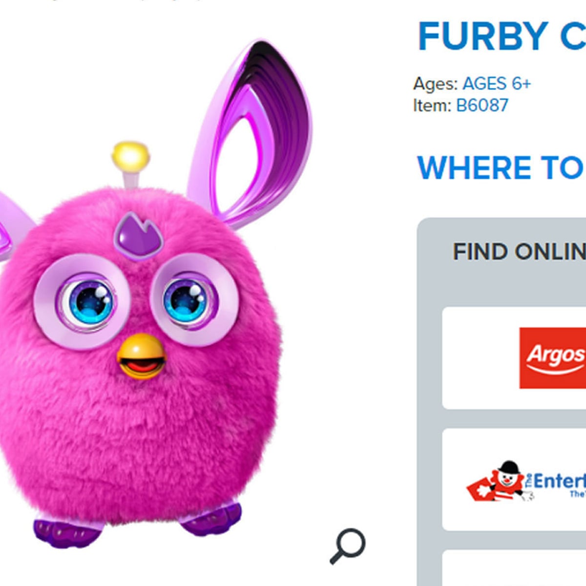 Why won't Argos let me return my Furby after security alert?, Money