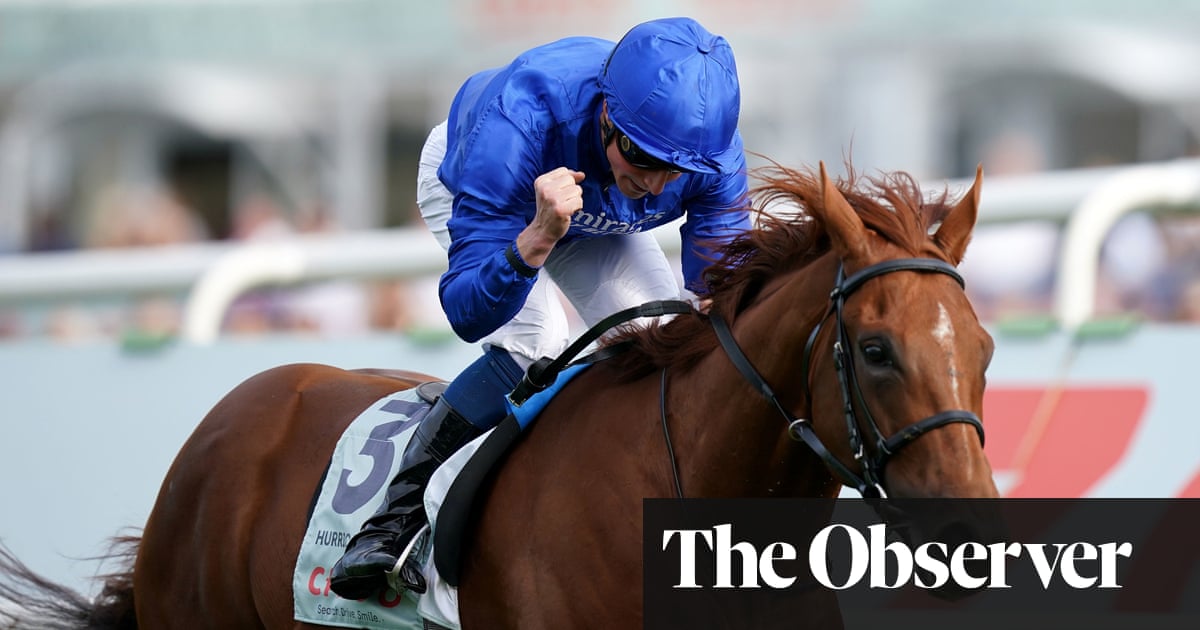 William Buick and Hurricane Lane storm to St Leger victory