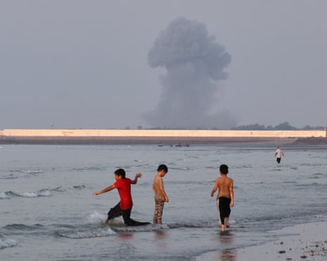 Trump renews Iran blockade and again threatens to take control of strait of Hormuz | US-Israel war on Iran | The Guardian