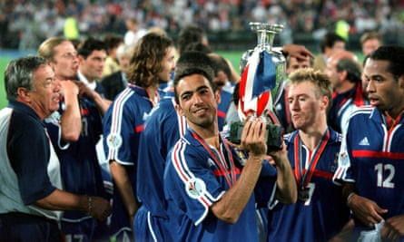 Your Djorkaeff winning Euro 2000 with France.