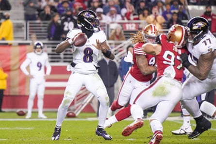 Baltimore quarterback Lamar Jackson’s return to MVP form has Ravens fans dreaming big as the playoffs draw near.