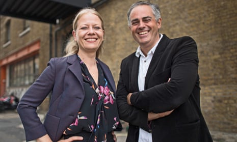Siân Berry and Jonathan Bartley, co-leaders of the Green party
