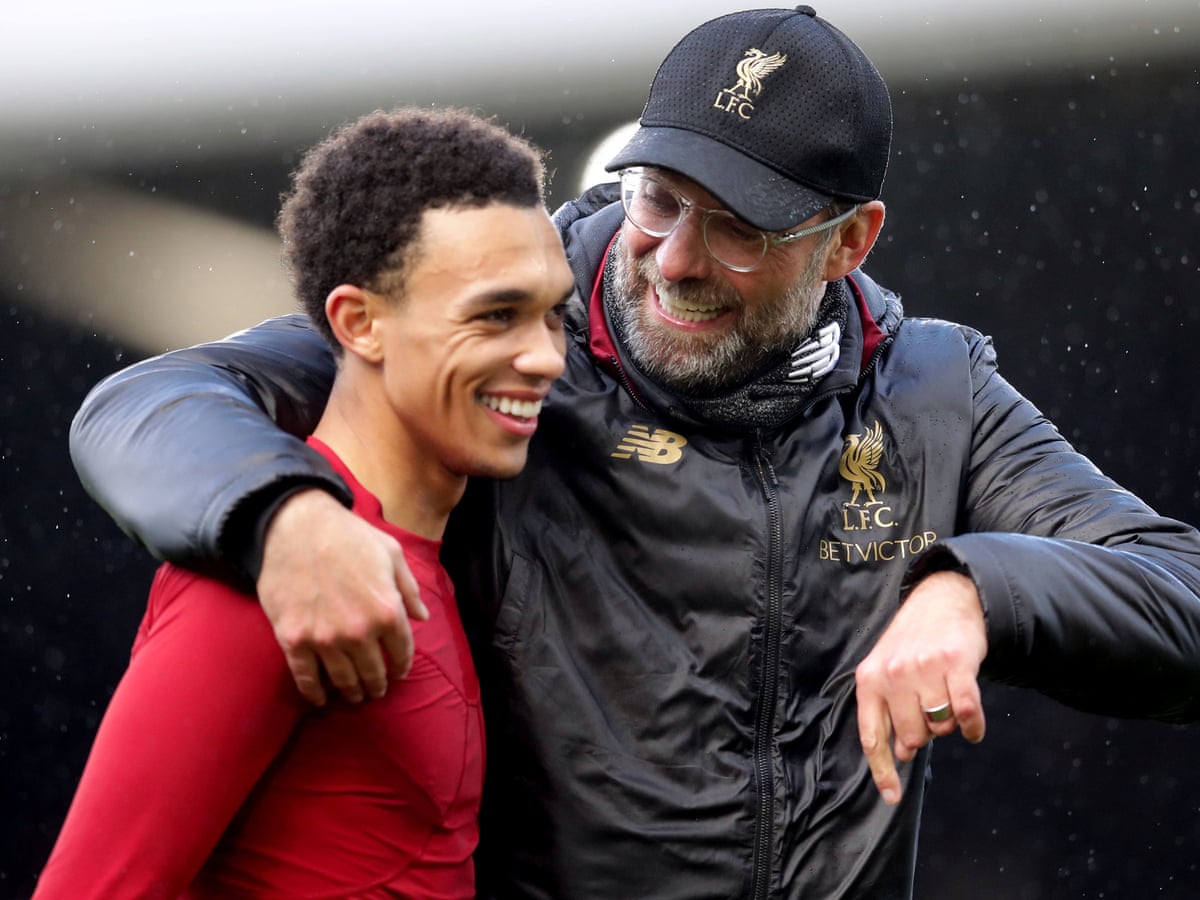 Trent Alexander-Arnold has extra burden at Liverpool, says Jürgen Klopp |  Liverpool | The Guardian