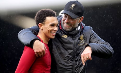 Jürgen Klopp says Trent Alexander-Arnold has had to work hard to fulfil his potential
