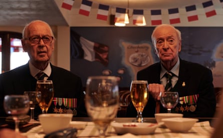 Standing and Caine as Arthur and Bernie in The Great Escaper.