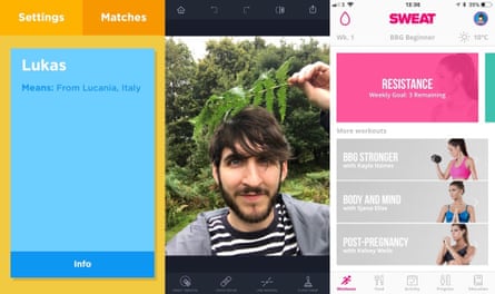 Apps of the Day: Babyname, Touchretouch, Sweat