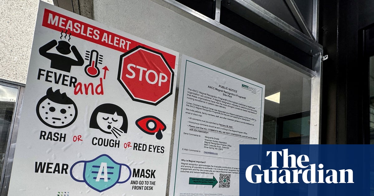 Pennsylvania announces sixth death in measles outbreak as case numbers rise