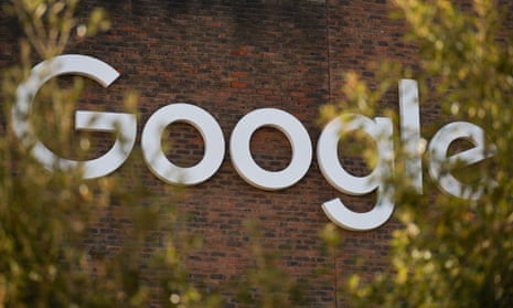 Google logo at Dublin office