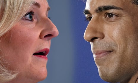 Liz Truss and Rishi Sunak are vying for votes from the Tory membership.