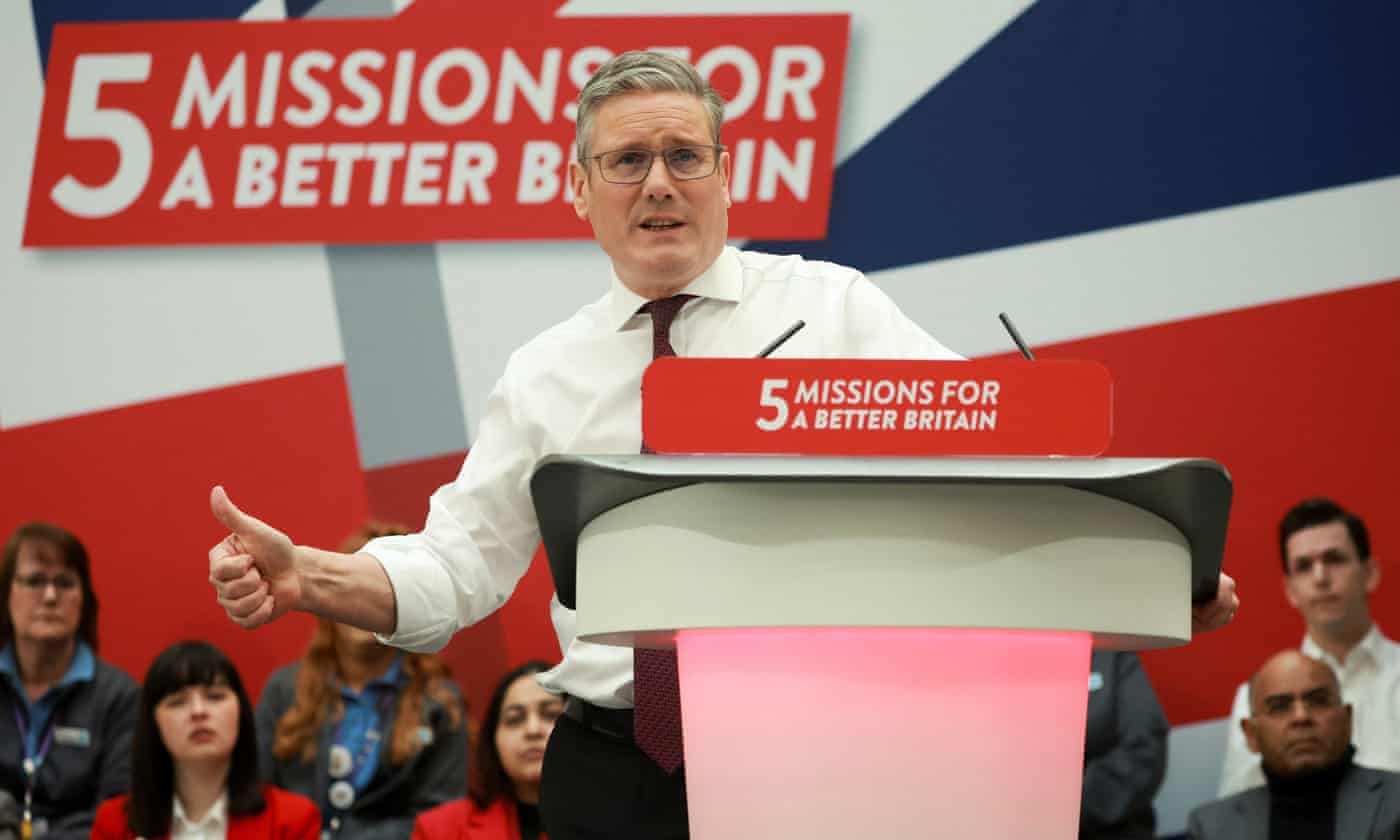 UK: Labour's Starmer Sets Five Missions for Government