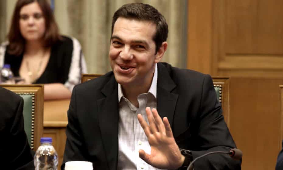 Alexis Tsipras, the Greek prime minister