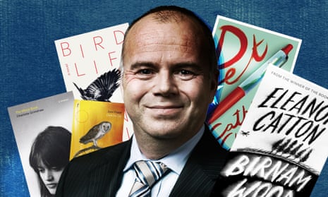 Composite image of ACT MP Todd Stephenson with multiple books by New Zealand authors  around him