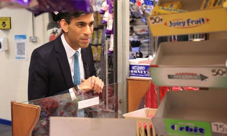 Rishi Sunak stops for sweets at  Bury Market after delivering his budget on Wednesday.