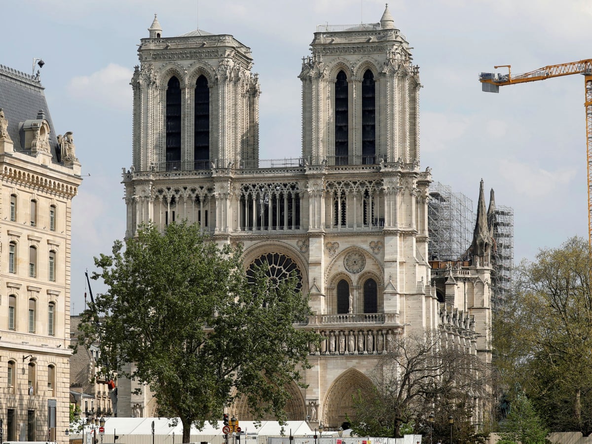 One Year After Notre Dame Fire Officials Struggle To Keep Restoration On Track World News The Guardian