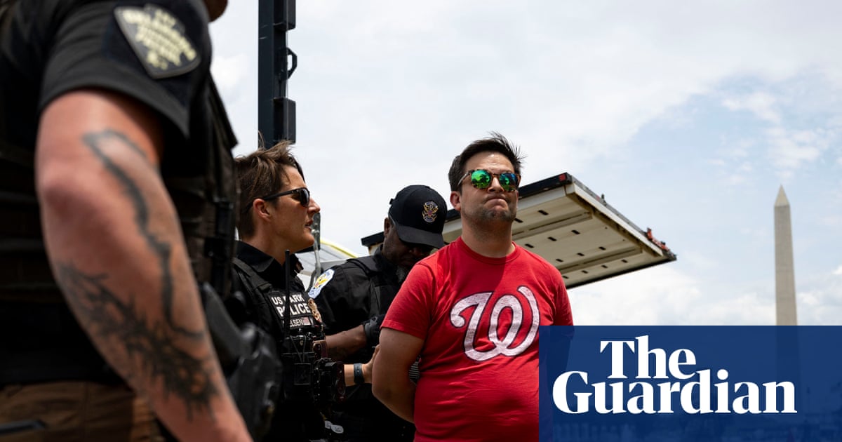 Man arrested near Trump’s reflecting pool plans to fight obscenity charge