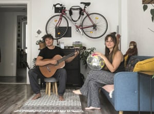 Fulvia and Piter, couple, Berlin, Germany, 2020