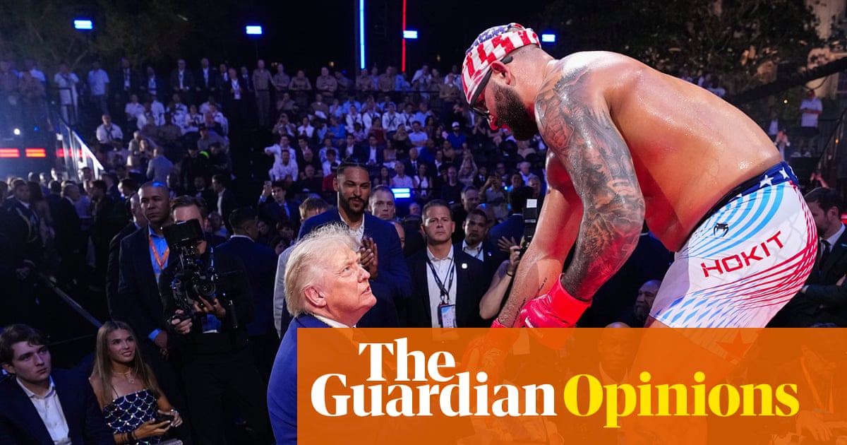 The UFC fighter who mocked Michelle Obama claims it was all a compliment | Arwa Mahdawi