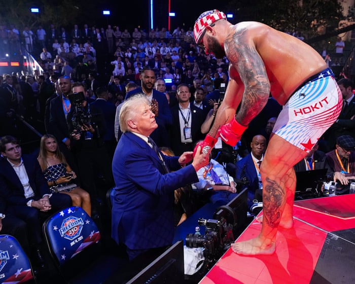 The UFC fighter who mocked Michelle Obama claims it was all a compliment | Arwa Mahdawi