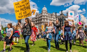 People take part in the Mothers Rise Up march in London in May