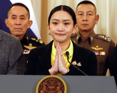 Thai PM apologises over leaked call with Hun Sen as crisis threatens to topple government