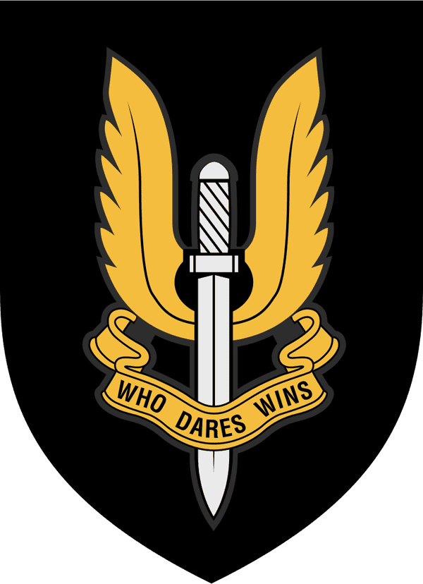 The SAS cap badge