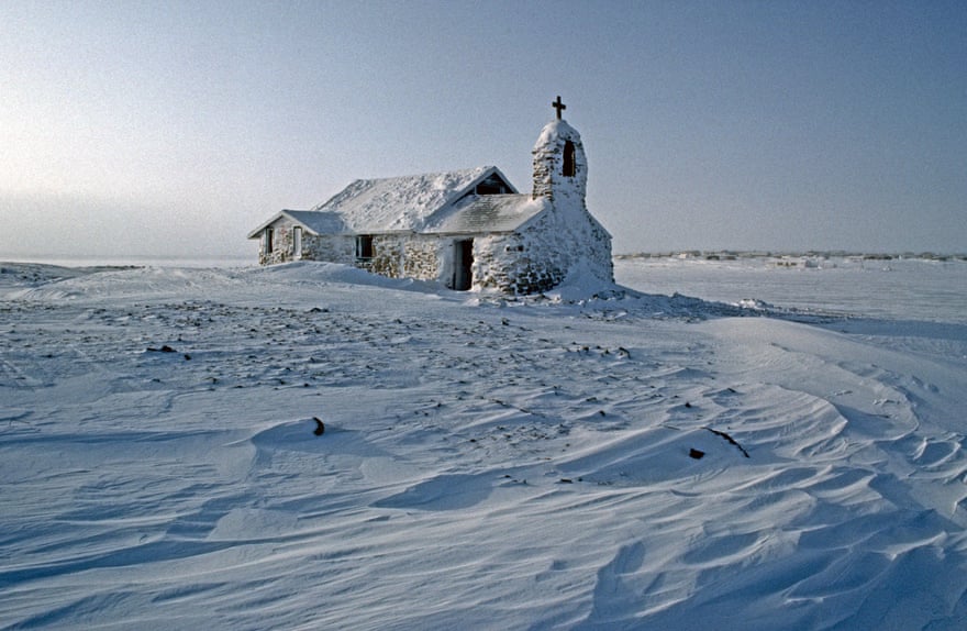 An abandoned church in Nunavut. Photograph: Alain Le Garsmeur Canada/Alamy