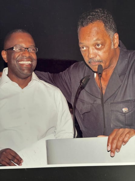 Weaver and Rev Jesse Jackson