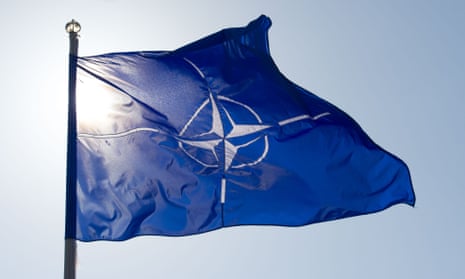 The Nato flag.