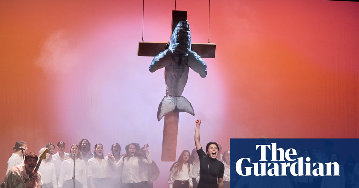 Satirical Play Turns Stranded Whale into Jesus Figure