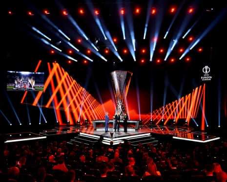 The Europa League and Conference League draw stage in Monaco