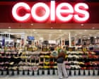 Australia news live: Coles blames competitor’s Ooshies for slowing sales; young people the first generation to earn less than their parents at same age