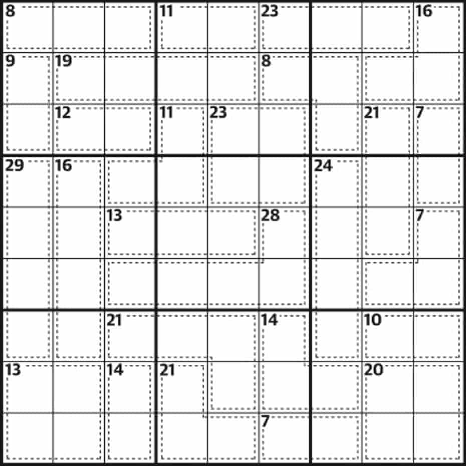 killer sudoku 804 life and style the guardian