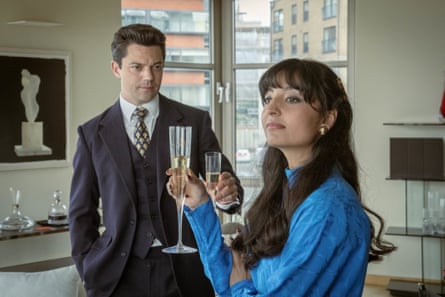Dominic Cooper and Ellora Torchia in The Gold.
