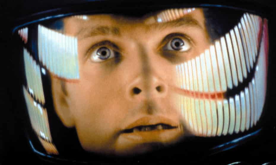 Keir Dullea in the 1968 film 2001: A Space Odyssey.