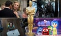 Oscars 2016 composite: Film stills from Carol, The Revenant, Inside Out and Room