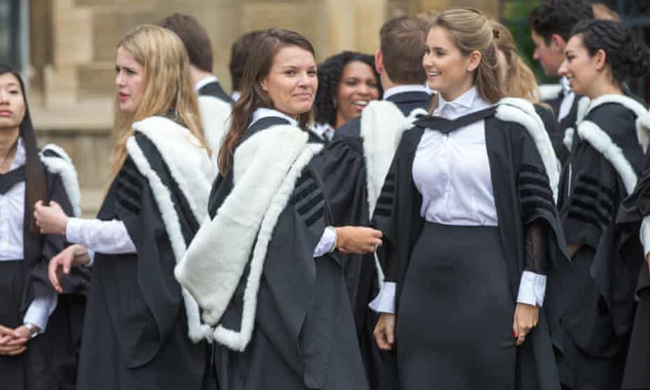 Cambridge university graduation day