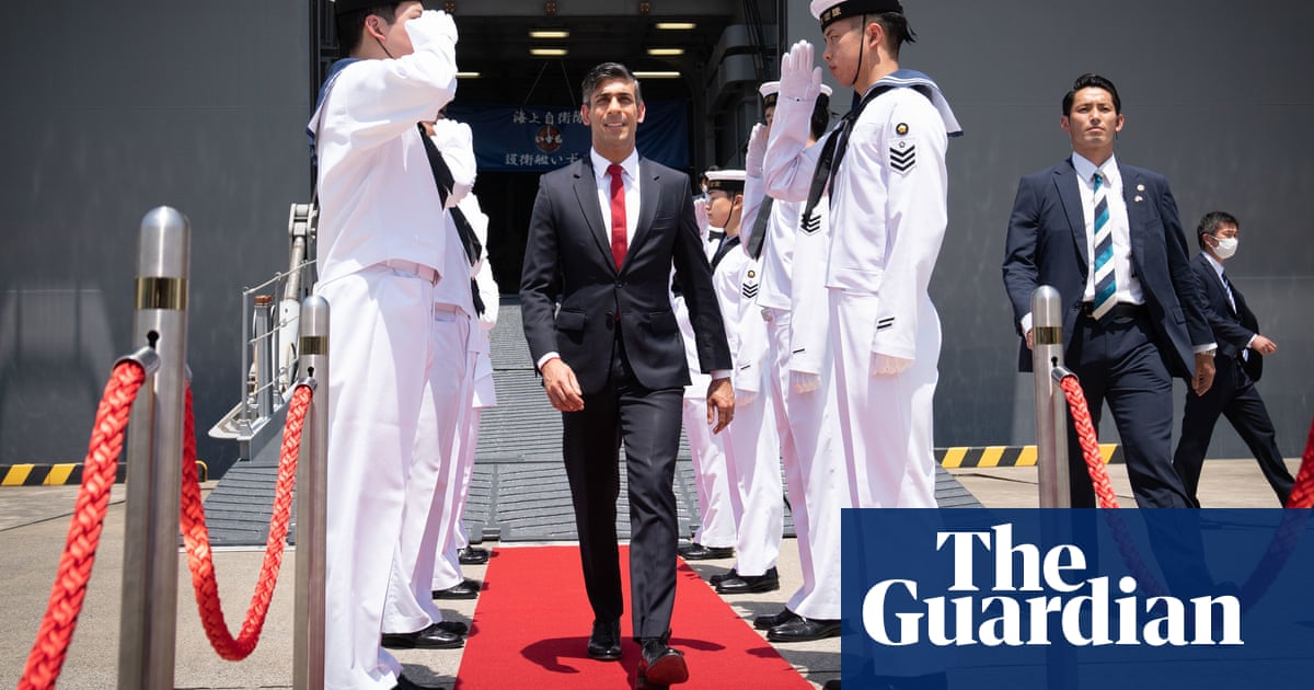 Rishi Sunak arrives in Japan to announce defence pact