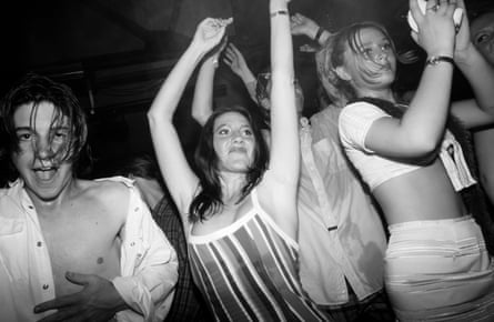 No phones, then? … clubbers at Cream.