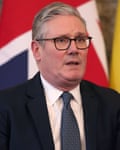 Britain’s prime minister, Keir Starmer.