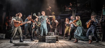 The Company astatine the Ambassadors theatre.