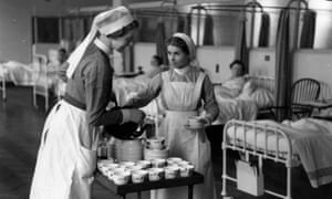 St Bartholomew’s Hospital, London, in 1939. Before the NHS, many people could not afford even basic medical care.