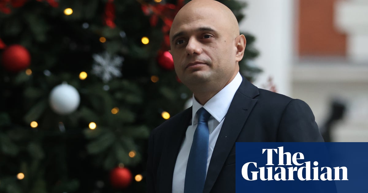 Christmas curbs could be brought in within days, says Sajid Javid | Sajid Javid | The Guardian
