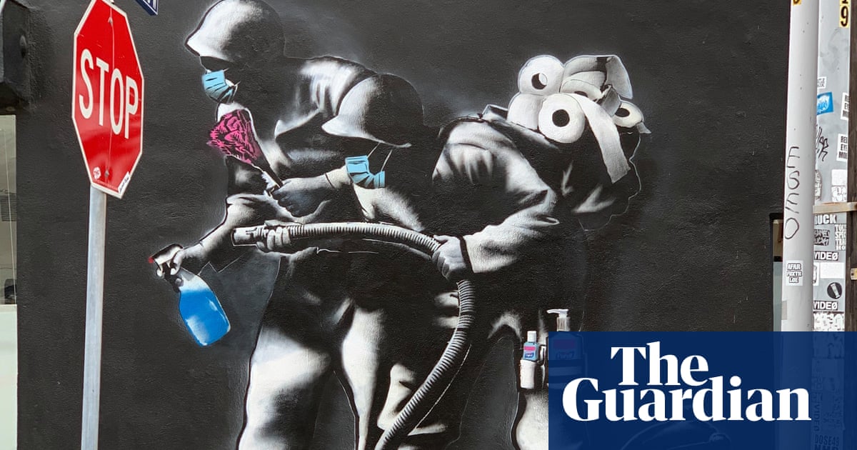 It Feels Like Wartime How Street Artists Are Responding To Coronavirus Street Art The Guardian