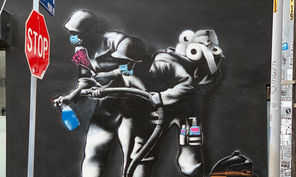 It Feels Like Wartime How Street Artists Are Responding To Coronavirus Street Art The Guardian It Feels Like Wartime How Street Artists Are Responding To Coronavirus Street Art The Guardian