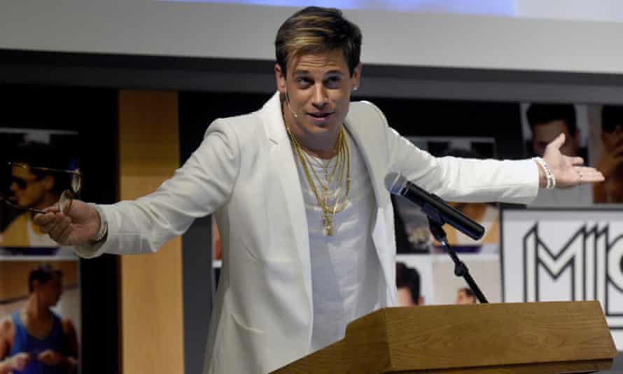 Milo Yiannopoulos was the focus of anti-fascist protest when he arrived to speak at the University of California, Berkeley.