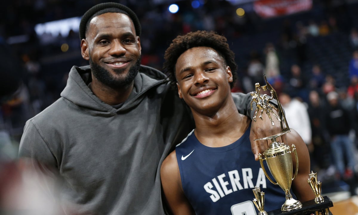 Lebron James 85m Contract Extension Opens Possibility Of Playing Alongside Son Lebron James The Guardian How Much Help Will Lebron James Need From The Officials In Games 3 And 4 Of The 2022 Championship