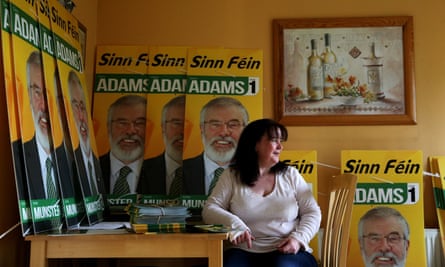 Fiona Johnston of Sinn Féin at her home in Dundalk, Co Louth.