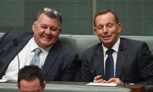 Craig Kelly with Tony Abbott.