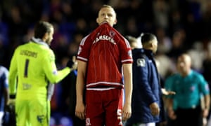 Ritchie De Laet encapsulates Middlesbrough’s frustration at the final whistle against Birmingham City as they had to settle for a share of the points.
