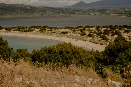 Voidokilia Bay and the Gialova Lagoon are both protected Natura 2000 sites